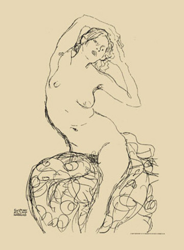 Seated Nude, c.1914 By Leonardo Da Vinci